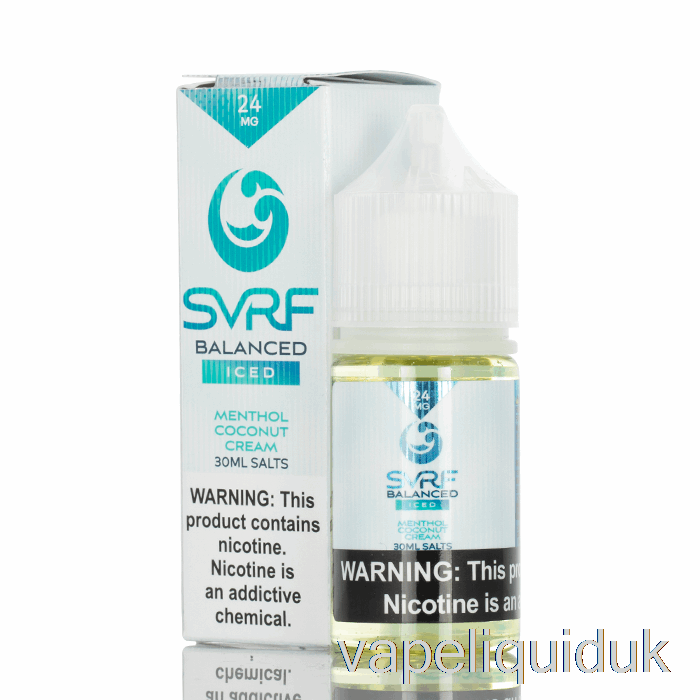 ICED Balanced - SVRF SALTS E-Liquid - 30mL 24mg Vape Liquid